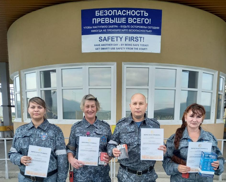 Сотрудники Приморского филиала охраны Минтранса отмечены наградами за высокий профессионализм